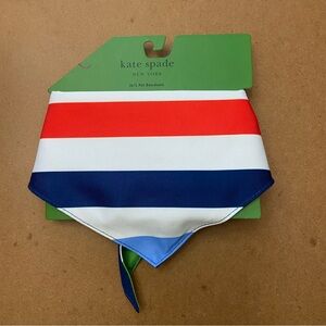 NWT Kate Spade Pet Bandana - Red, White, Blue 
M/L